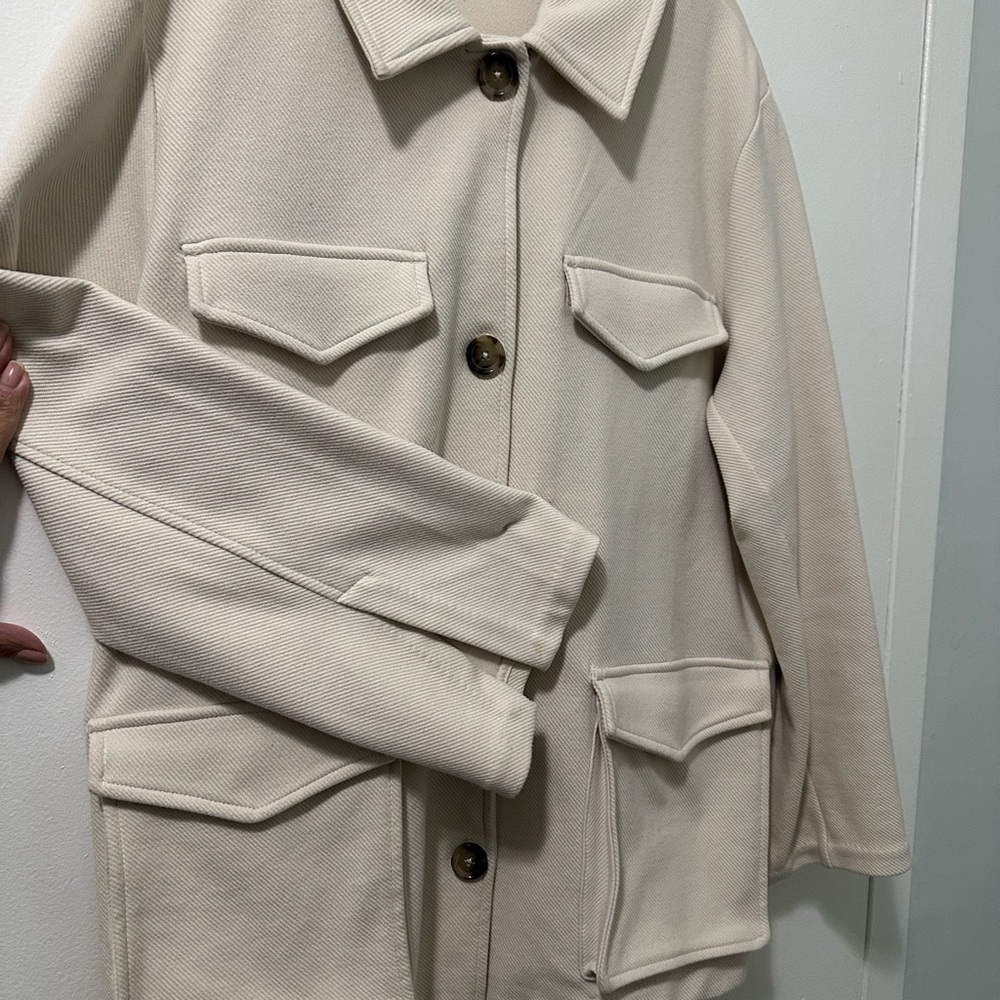 Banana Republic Beige Utility Jacket - Picture 5 of 6